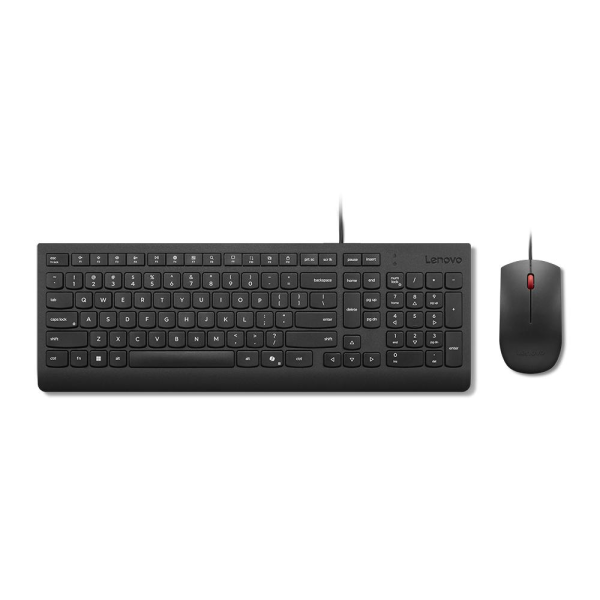 KIT TECLADO Y MOUSE LENOVO CON CABLE USB P/N 4X31R64424