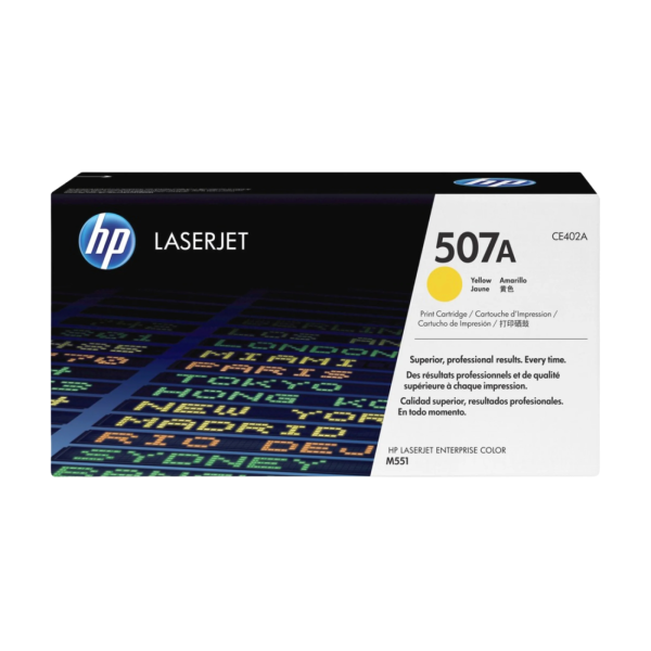 Toner HP 507A Amarillo