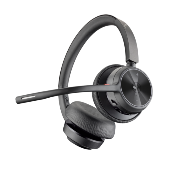 Audifonos profesionales Poly Voyager 4320-M - Voyager 4300 UC series Bluetooth - USB-C - negro - Certificado por Zoom, Certificado para Equipos de Microsoft