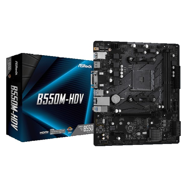 PLACA MADRE ASROCK MB B550-M-HDV 90-MXBDJ0-A0UAYZ