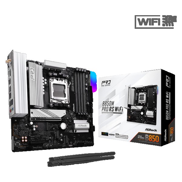 PLACA MADRE ASROCK MB-850-M PRO RS WIFI 90-MXBR70-A0UAYAZ
