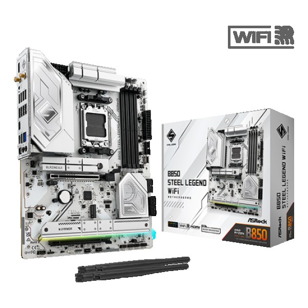 PLACA MADRE ASROCK MB-B850 STEEL LEGEND 90MXBQS0-A0YAYAZ WIFI