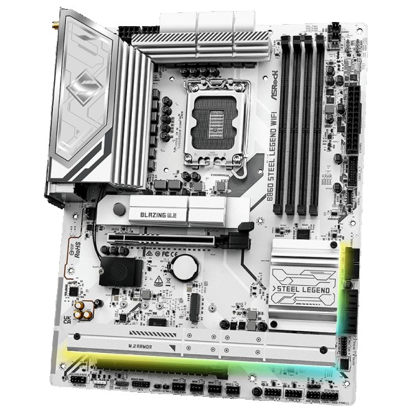 PLACA MADRE ASROCK B860 STEEL LEGEND 90-MXBE90-A0LAYAZ WIFI