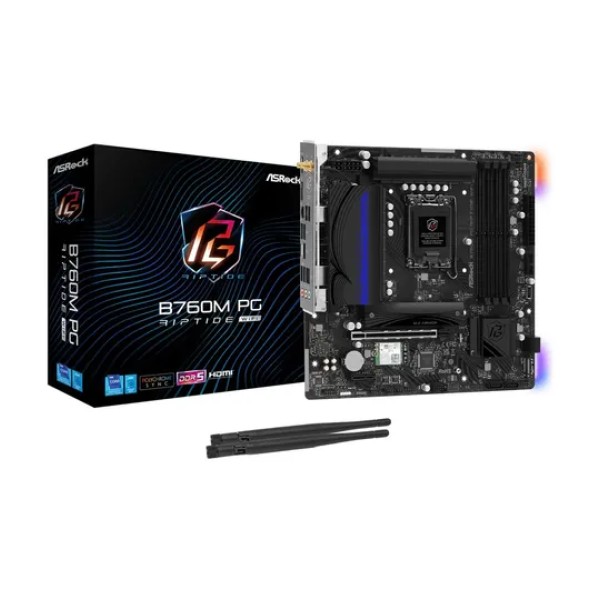 PLACA MADRE ASROCK B760M PG RIPTIDE 90-MXBN30-A0UAYAZ WIFI
