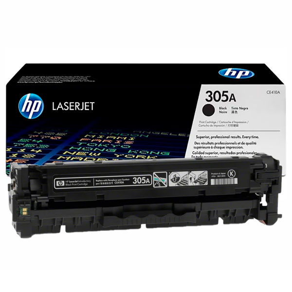 Toner Original HP 305A Negro - CE410A