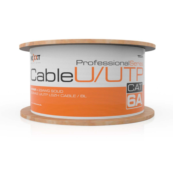 Cable Nexxt en Bobina de 300 Metros S/FTP Cat.6A Azul P/N NAB-UTP6ABL