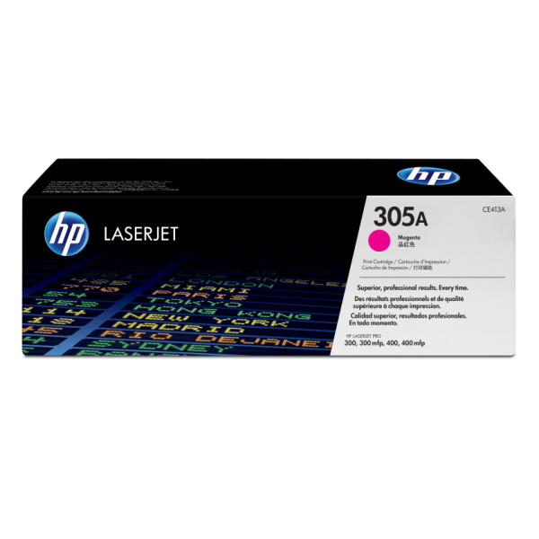 Toner original HP 305A magenta - CE413A
