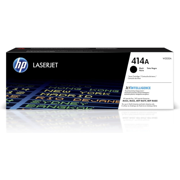 Toner Original HP 414A - Negro - W2020A