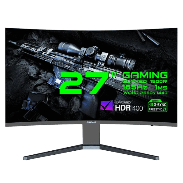 MONITOR GAMER GAMEMAX CURVO 27