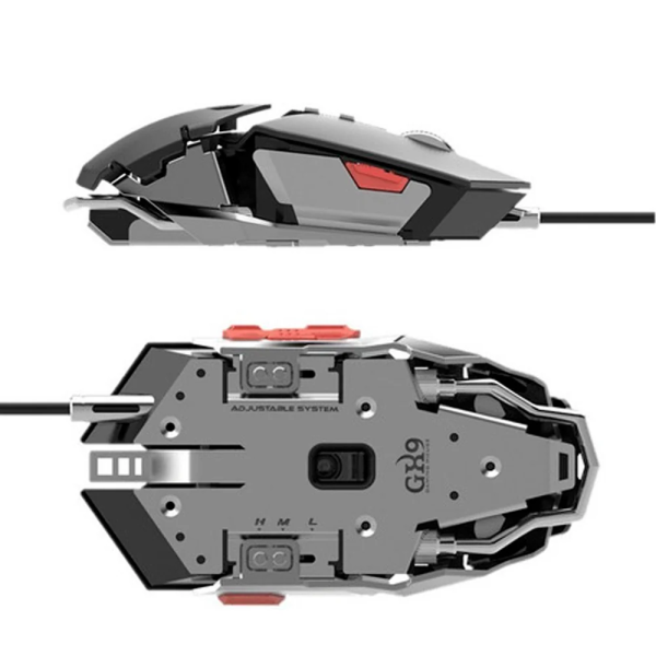 MOUSE GAMER GAMEMAX GX9 USB ALUMINIO P/N GX9