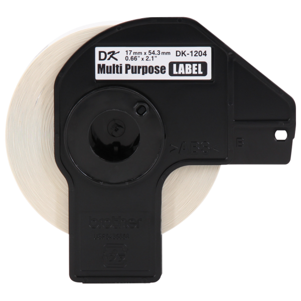 Etiquetas multiuso Brother DK1204 - 17 x 54.3mm 400u)