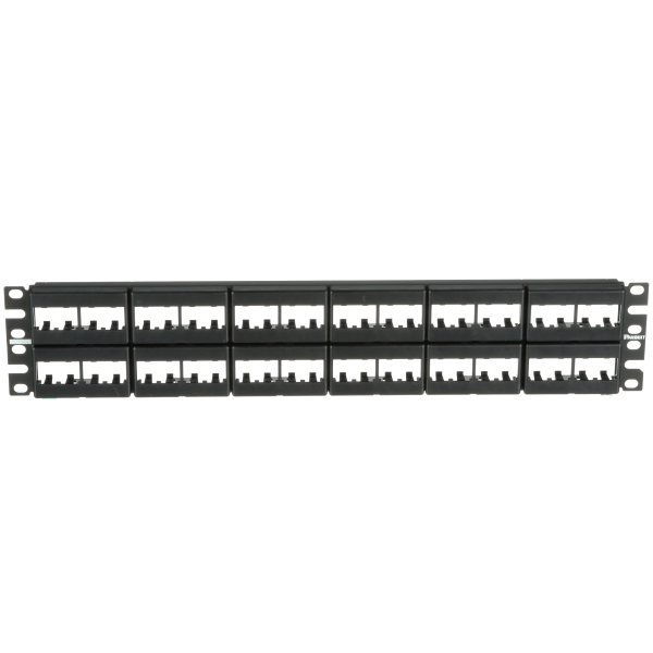PANDUIT PANNET PLACA VACIA MODULAR 48 POSICIONES NEGRA 1U CPP48HDWBLY