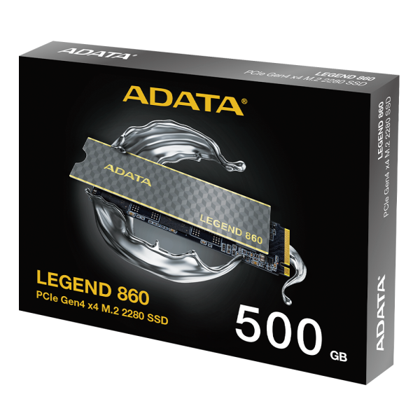 DISCO SSD 500GB ADATA LEGEND 860 GEN4 X4 M.2 NVME 2280 P/N SLEG-860-500GCS