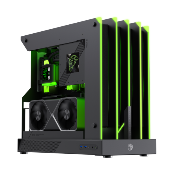 GABINETE GAMEMAX BLADE CONCEPT BK ATX 1 USB-C