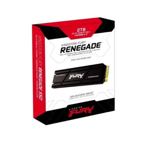 SSD Kingston Fury Renegade 8TB PCIe 4.0 NVMe M.2 - SFYR2D8T1