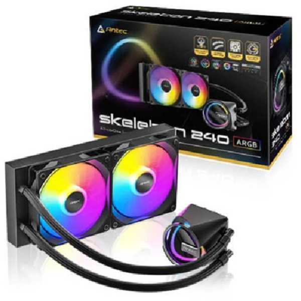 REFRIGERACION LIQUIDA ANTEC SKELETON 240 ARGB 0-761345-40065-7