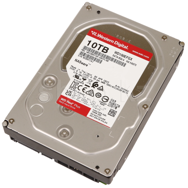 Disco Western Digital Red Plus 10TB NAS 3.5