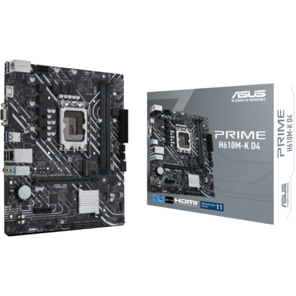 PLACA MADRE ASUS PRIME H610M-K S1700 DDR5 P/N PRIMEH610M-K
