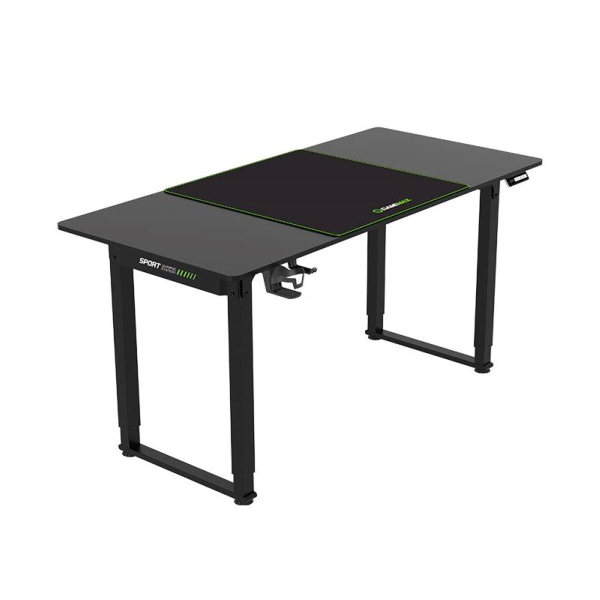 ESCRITORIO ELECTRICO GAMER GAMEMAX D160-Black-EC
