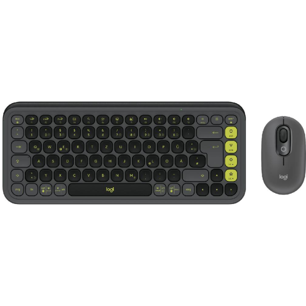 Kit de teclado y mouse Logitech Bluetoth - Spanish - Graphite - 920-013052