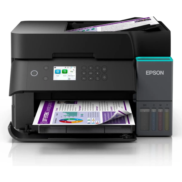 MULTIFUNCIONAL TINTA EPSON ECOTANK L6370 - COPIER - PRINTER - SCANNER - INK-JET - COLOR - WIFI/USB - 216 X 297 MM - AUTOMATIC DUPLEXING