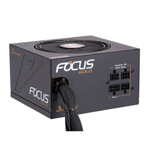 Fuente de Poder SEASONIC G12 750W 80Plus Gold Semimodular P/N GM-750 SSR-750FM