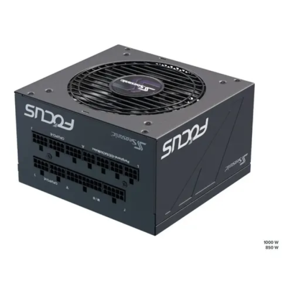Fuente de Poder SEASONIC FOCUS 1000W GX-1000  ATX 3.1 80Plus Gold P/N SRP-FGX102-A5A32SF