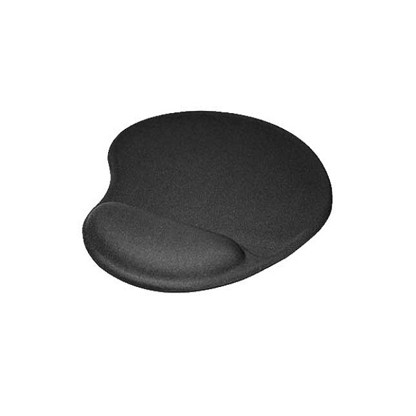 MOUSE PAD ERGONOMICO CON GEL NEGRO P/N KMP-100B