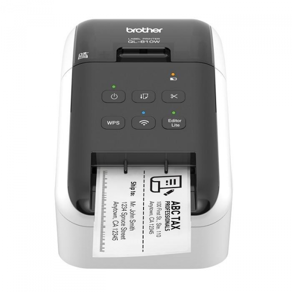 ETIQUETADORA BROTHER QL810W 300DPi USB/WiFi/QL710W P/N QL-810W