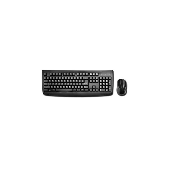 KIT TECLADO Y MOUSE KENSINGTON PRO FIT INALÁMBRICO 2.4 GHZ ESPAÑOL NEGRO P/N K72324ES