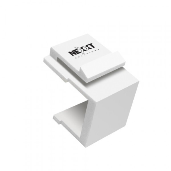 TAPA CIEGA NEXXT RJ45 EYSTONE PAQUETE 100 UNIDADES BLANCO P/N AW160NXT50