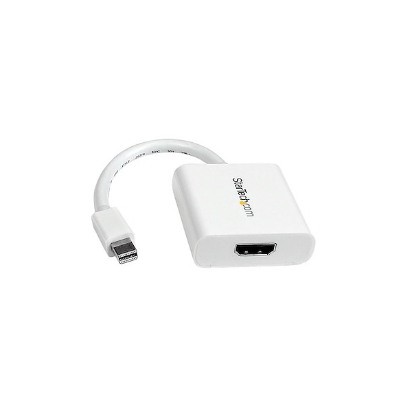 ADAPTADOR DE VíDEO STARTECH MINI DISPLAYPORT (M) A HDMI (H) - 17 CM - BLANCO P/N MDP2HDW