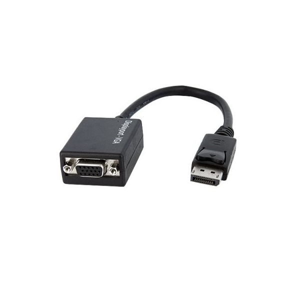 CONVERSOR DE VíDEO DISPLAYPORT DP A VGA STARTECH - DISPLAYPORT (M) A HD-15 (VGA) (H) - 27.94 CM - NEGRO P/N DP2VGA2