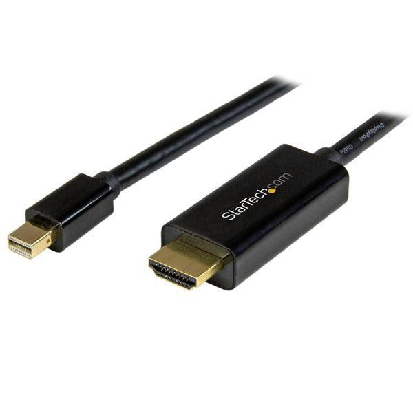 ADAPTADOR DISPLAYPORT A HDMI STARTECH - 4K 30HZ - ULTRA HD - DISPLAYPORT / HDMI - DISPLAYPORT (M) A HDMI (M) - 3M - COMPATIBILIDAD CON 4K P/N DP2HDMM3MB