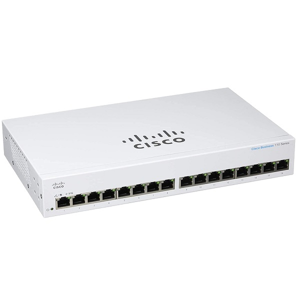 SWITCH Cisco CBS110 Unmanaged 16-port GE P/N CBS110-16T-NA