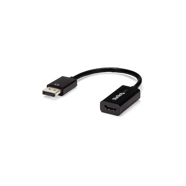 CONVERSOR DE VI­DEO STARTECH DE DISPLAYPORT A HDMI CON AUDIO - ACTIVO DP 1.2 4K @ 30HZ P/N DP2HD4KS