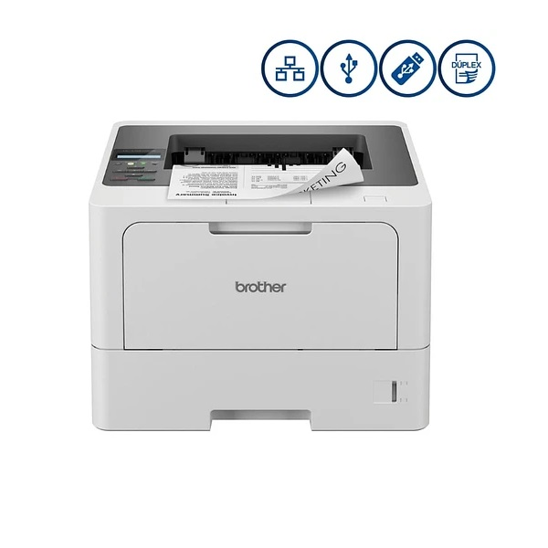 IMPRESORA BROTHER LASER HL-L5210DN B/N 50PPM,Duplex,Ethernet P/N HL-L5210DN