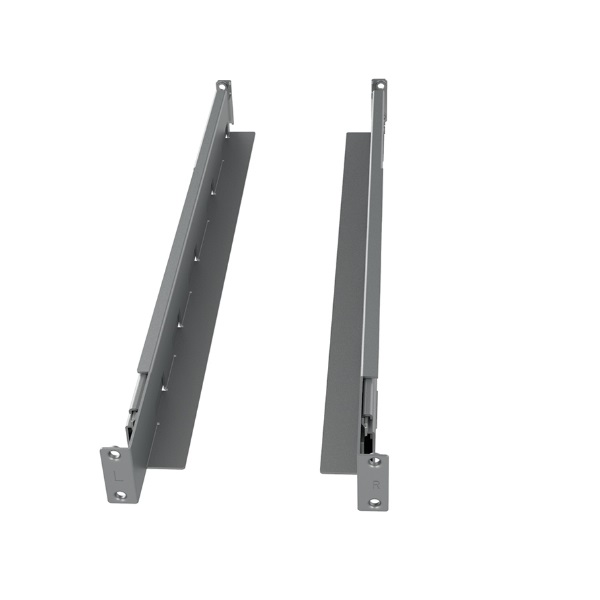 KIT DE RIELES FORZA UPS  2U 1100mm 80kg P/N FDC-RK1102U