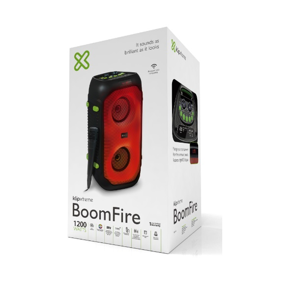 Altavoz Klip xtreme portátil BoomFire Bluetooth P/N KLS-100