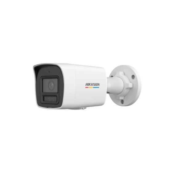 CAMARA DE SEGURIDAD HIKVISION Bullet 4MP Colorvu DualLight 2.8mm IP67 IR30m AcuSense P/N DS-2CD1047G2H-LIU 2.8mm