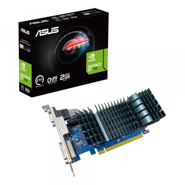 TARJETA DE VIDEO NVIDIA ASUS GT710 2GB LOW PROFILE P/N GT710-SL-2GB