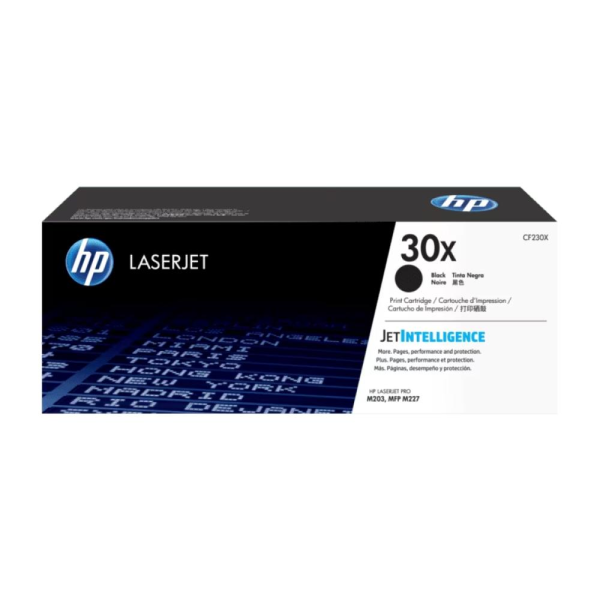 Toner original HP 30X High Negro - P/N CF230X