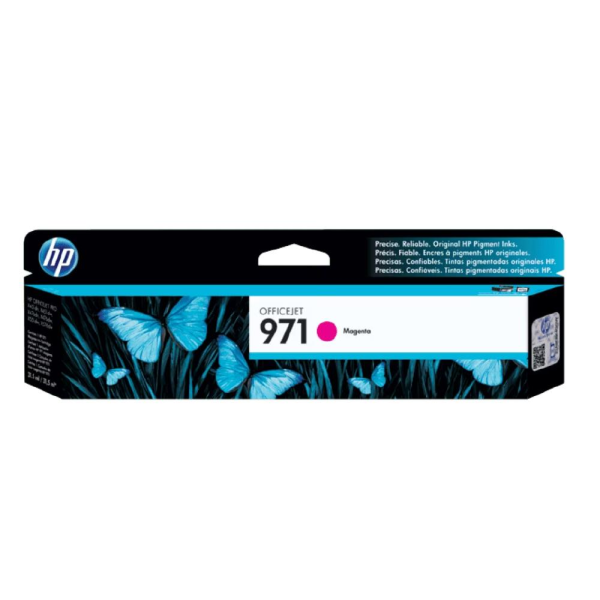 HP 971 - 31.5 ml - magenta - original - Officejet - cartucho de tinta - para Officejet Pro X451dn, X451dw, X476dn MFP, X476dw MFP, X551dw, X576dw MFP