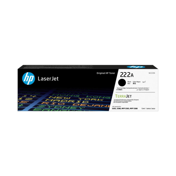 TONER ORIGINAL HP LASER JET 222A NEGRO - W2220A
