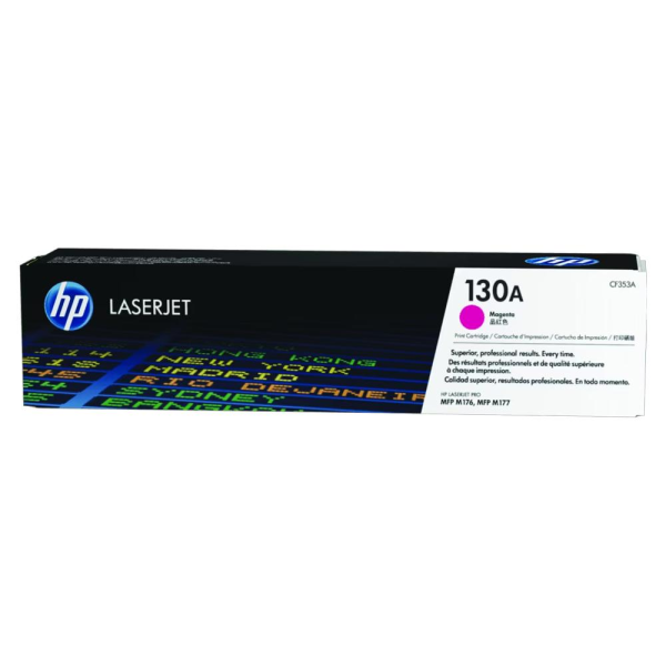 HP 130A - Magenta - original - LaserJet - cartucho de tóner (CF353A) - para Color LaserJet Pro MFP M176n, MFP M177fw