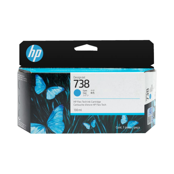 Tinta 130-ml Cyan DesignJet Ink Cartridge