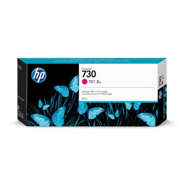 Tinta original 730 Magenta 300ml DesignJet Ink - P2V69A